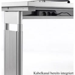 Geramöbel Schreibtisch Flex S-617306-LS, Lichtgrau, Höhenverstellbar, 180 X 68-82 X 100cm, Freiform 9 Geramöbel Schreibtisch Flex S-617306-LS, Lichtgrau, Höhenverstellbar, 180 X 68-82 X 100cm, Freiform -PapierMeister Verkäufe e2e05ff86259724e90b1eeb03e75f2557d071cfd schreibtisch geramoebel flex s 617306 ls lichtgrau