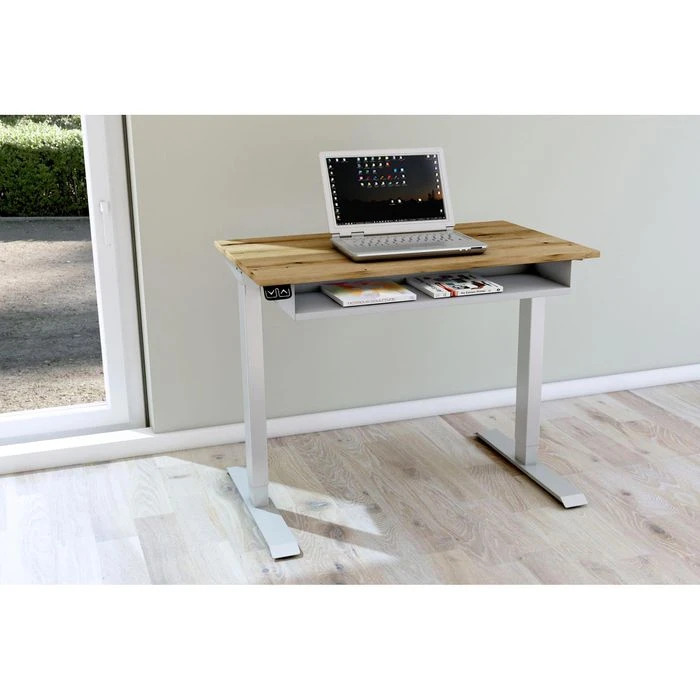 Kerkmann Schreibtisch Small Office, 10031055, Elektrisch Verstellbar, 140 X 74-123 X 80cm, Eiche 10 Kerkmann Schreibtisch Small Office, 10031055, Elektrisch Verstellbar, 140 X 74-123 X 80cm, Eiche – Bild 8