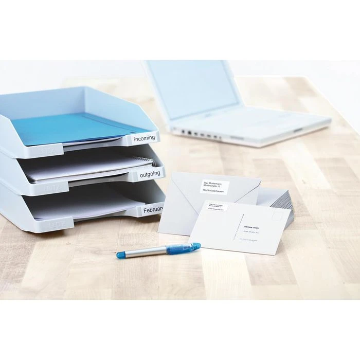 Herma Inkjet-Etiketten 4816, Special, Weiß, 97 X 42,3mm, Matt, 100 Blatt, 1200 Stück 4 Herma Inkjet-Etiketten 4816, Special, Weiß, 97 X 42,3mm, Matt, 100 Blatt, 1200 Stück – Bild 2