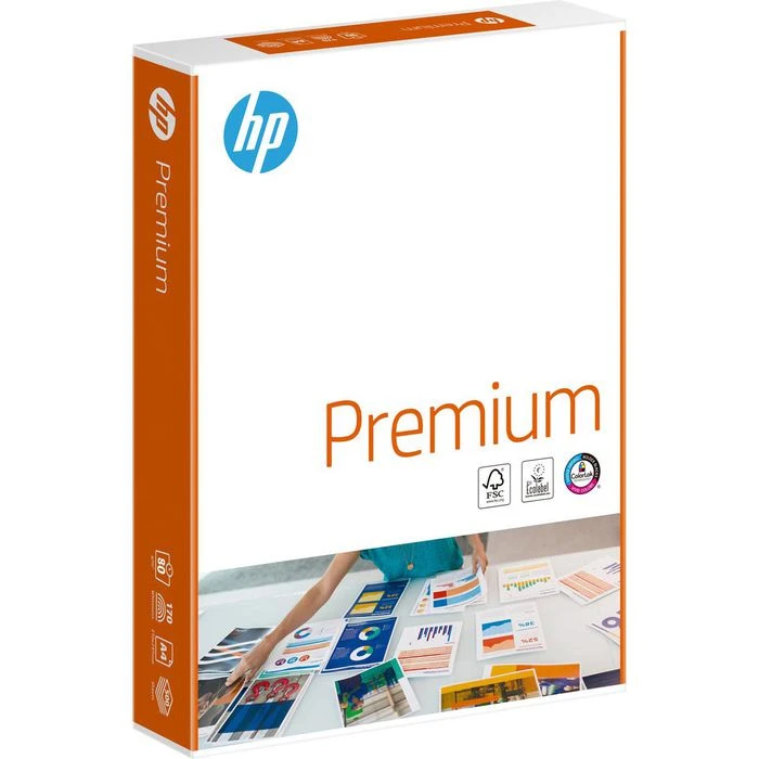 HP Kopierpapier CHP850, Premium, A4, 80g/qm, Hochweiß, 500 Blatt 5 HP Kopierpapier CHP850, Premium, A4, 80g/qm, Hochweiß, 500 Blatt – Bild 3