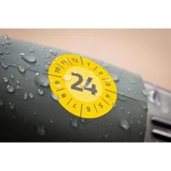 Zweckform Prüfplaketten 6944, Mit Jahreszahl 2024, Gelb, Ø 30mm, Aus Vinyl, 80 Stück -PapierMeister Verkäufe f97bd3ef3ba428be027fe47f15f0fd13cc2cb128 pruefplaketten zweckform 6944 mit jahreszahl 2024