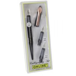 Online Schreibset Air Best Writer, 10055, Kalligrafie-Set, Füller Und Federn, Schwarz