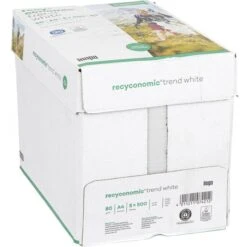 Inapa Recyconomic Trend White A4, 80g, Weiß, Ungeriest, 2500 Blatt Kopierpapier 10 Inapa Recyconomic Trend White A4, 80g, Weiß, Ungeriest, 2500 Blatt Kopierpapier -PapierMeister Verkäufe fa14c6201cf760af2ecb7a497e91a64758b51a92 kopierpapier inapa recyconomic trend white a4