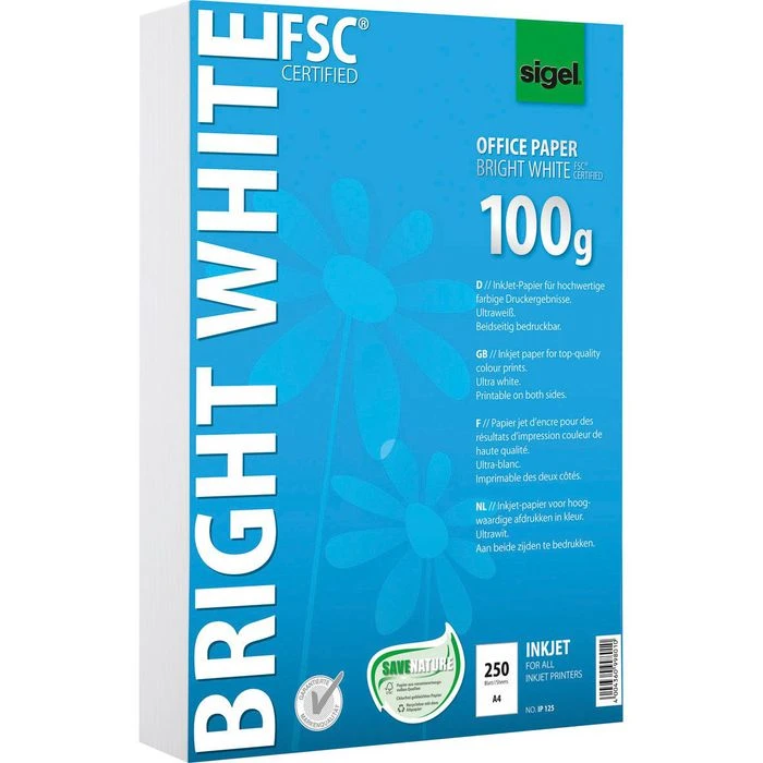Sigel IP 125 Bright White Office Inkjet-Papier 3 Sigel IP 125 Bright White Office Inkjet-Papier