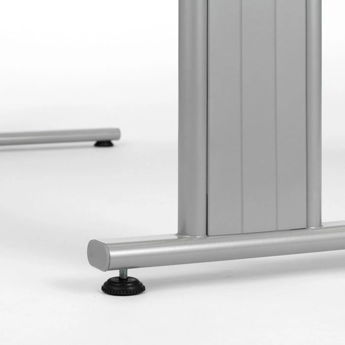 Geramöbel Schreibtisch Flex S-617306-LS, Lichtgrau, Höhenverstellbar, 180 X 68-82 X 100cm, Freiform 6 Geramöbel Schreibtisch Flex S-617306-LS, Lichtgrau, Höhenverstellbar, 180 X 68-82 X 100cm, Freiform – Bild 4