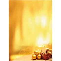 Weihnachtsbriefpapier A4 Weihnachtszeit 100 Blatt